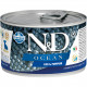 Farmina N&D Ocean Puppy влажный корм для щенков мелких пород с треской и тыквой - 140 г (6 шт в уп)
