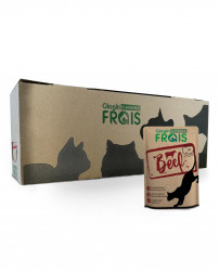 Консервы Frais Classique для взрослых кошек всех пород с говядиной в нежном соусе - 85 г х 32 шт