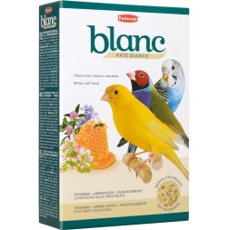 Padovan Blanc Patee корм для декоративных птиц дополнительный с мёдом - 300 г