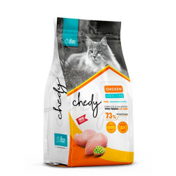Chedy Sterilised сухой корм для стерилизованных кошек с курицей - 1,5 кг