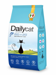 Dailycat Adult Steri Lite Fish &amp; Rice для взрослых кастрированных и стерилизованных кошек с рыбой и рисом - 400 г