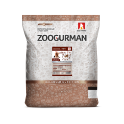 Зоогурман сухой корм для взрослых собак мелких и средних пород с индейкой - 10 кг