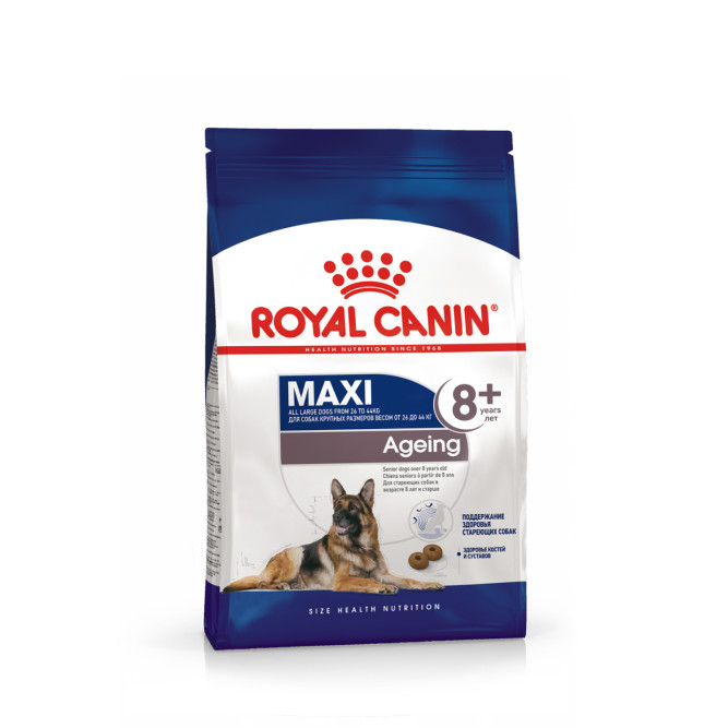 Royal Canin Maxi Ageing 8+ сухой корм для стареющих собак крупных пород старше 8 лет - 15 кг