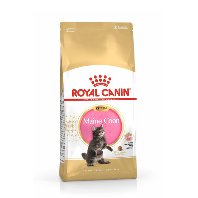 Royal Canin Kitten Maine Coon для котят породы Мэйн Кун от 4 до 15 месяцев - 4 кг