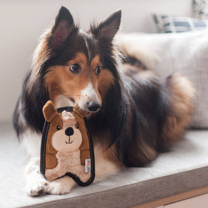 OutwardHound Invinc Mini игрушка для собак Щенок, 17 см, без наполнителя