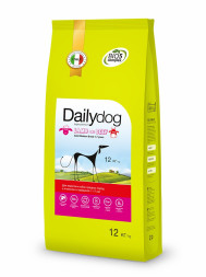 Dailydog Adult Medium Breed сухой корм для взрослых собак средних пород с ягненком и говядиной - 12 кг