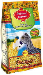 Родные Корма корм для волнистых попугаев стандарт - 900 г