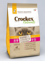 CROCKEX Wellness сухой корм для взрослых кошек с курицей и рисом - 300 г