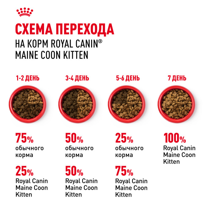 Royal Canin Maine Coon Kitten сухой корм для котят породы мейн - кун - 400 г