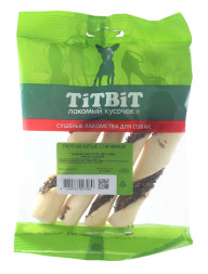 TiTBiT палочки витые с начинкой для собак - 45 г