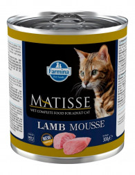 Farmina Matisse Lamb Mousse влажный корм для взрослых кошек мусс с ягненком - 300 г (6 шт в уп)