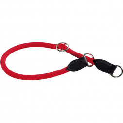 Нейлоновый ошейник-удавка Hunter Smart &quot;Freestyle 55/10&quot; красный для собак, размер 55 см, поперечное сечение 10 мм