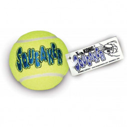Игрушка Kong Air &quot;Теннисный мяч&quot; для собак средних охотничьих пород, диаметр 6 см