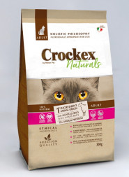 CROCKEX Wellness сухой корм для взрослых кошек с ягненком с рисом - 300 г