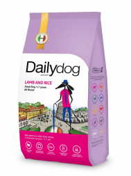Dailydog Adult All Breed сухой корм для взрослых собак всех пород с ягненком и рисом - 12 кг