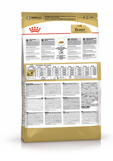 Royal Canin Boxer 26 корм для взрослых собак породы Боксер - 12 кг