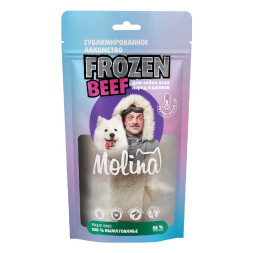 Molina Frozen сублимированное лакомство для собак всех пород и щенков &quot;Вымя говяжье&quot; - 60 г