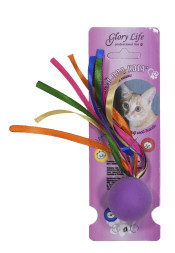 Glory Life &quot;Нарисуй для кота&quot; лента, игрушка-дразнилка для кошек, разноцветная