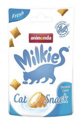 Animonda Milkies Fresh хрустящие подушечки для взрослых кошек для заботы о полости рта - 30 г