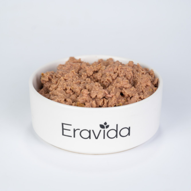 Eravida влажный корм для взрослых собак с кусочками индейки, в консервах - 400 г х 6 шт