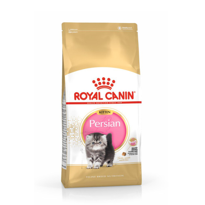 Royal Canin Kitten Persian 32 сухой корм с птицей для котят персидской породы от 2 до 12 месяцев, беременных и кормящих кошек - 2 кг