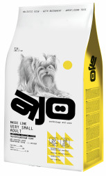 AJO Dog Very Small Adult сухой корм для взрослых собак миниатюрных пород с индейкой, ягненком и гречкой - 8 кг