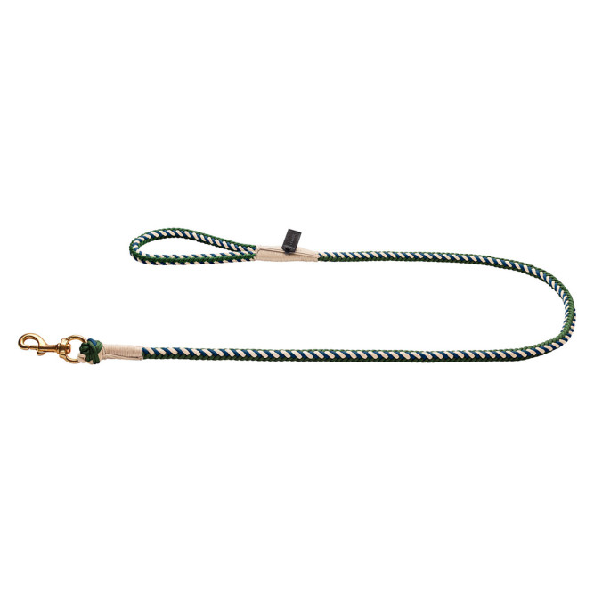Hunter Tinnum 14 поводок для собак 140 см, синий с зеленым
