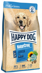 Happy Dog NaturCroq Junior сухой корм для щенков средних и крупных пород старше 7 месяцев - 15 кг