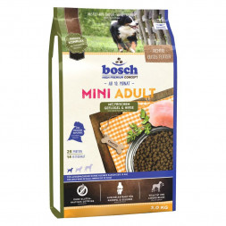 Сухой корм Bosch Mini Adult для собак мелких пород на основе птицы и просо - 3 кг