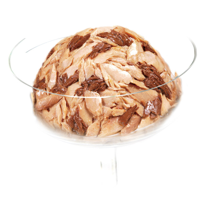 Inaba Ciao Kinnodashi влажный дополнительный корм для взрослых кошек, тунец Магуро и тунец Кацуо с гребешком, в паучах - 60 г х 24 шт