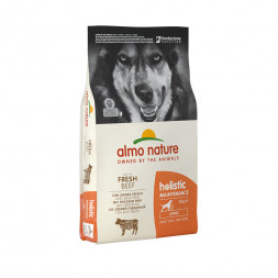 Almo Nature Holistic Adult Dog Large Beef &amp; Rice сухой корм класса холистик для взрослых собак крупных пород с говядиной и рисом - 12 кг