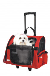 Camon сумка-переноска для кошек и собак &quot;Max&quot;, красная, 43х26х36 см