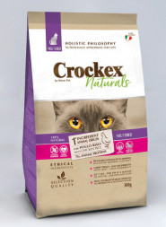 CROCKEX Wellness сухой корм для стерилизованных кошек с курицей и рисом - 300 г