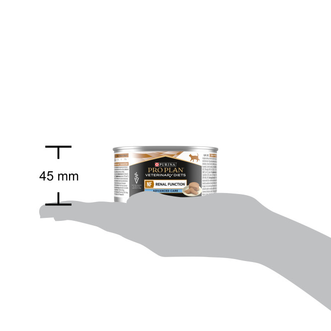 Purina Pro Plan Veterinary Diets NF Renal Function Advanced care (Поздняя стадия) влажный корм для взрослых кошек при хронической почечной недостаточности паштет в консервах - 195 г х 24 шт