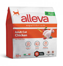 Alleva Equilibrium Chicken Adult Cat сухой корм с курицей для взрослых кошек - 400 г