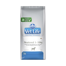 Farmina Vet Life Dog Neutered 1-10 kg сухой корм для взрослых стерилизованных собак с весом до 10 кг - 10 кг