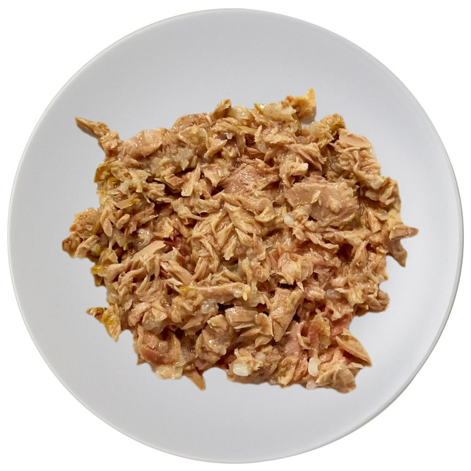 Organic Сhoice Low Grain влажный корм для взрослых кошек, тунец с говядиной в рыбном бульоне, в консервах - 70 г х 24 шт