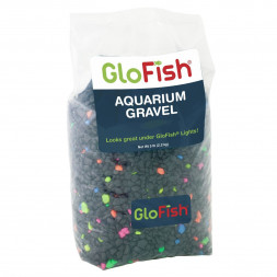 Glofish грунт для аквариума черный с флуоресцентными GLO частицами - 2,26 кг