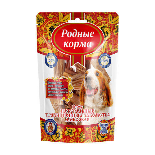 Родные Корма "Традиционные" лакомство для собак потроха говяжьи - 30 г