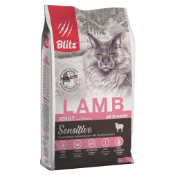 Сухой корм Blitz Adult Cats Lamb для кошек с ягненком - 2 кг