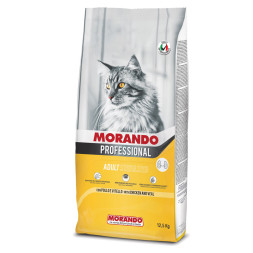 Morando Professional Gatto сухой корм для взрослых стерилизованных кошек с курицей и телятиной - 12,5 кг