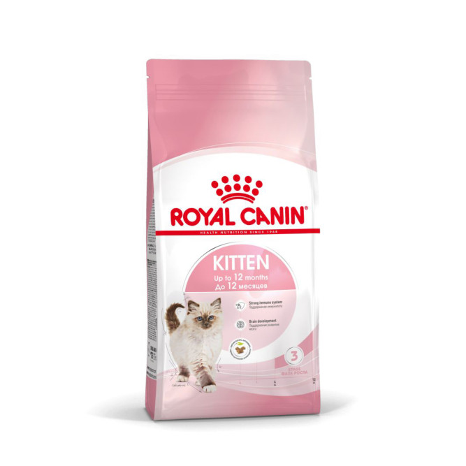 Royal Canin Kitten 34 сухой корм для котят от 4 до 12 месяцев с птицей - 4 кг
