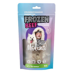 Molina Frozen сублимированное лакомство для собак всех пород и щенков &quot;Уши говяжьи&quot; - 50 г