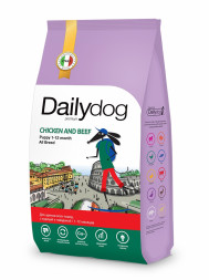 Dailydog Casual Line Puppy All Breed сухой корм для щенков всех пород с курицей и говядиной - 3 кг