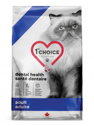 1st Choice Dental Health сухой корм для взрослых кошек для здоровья зубов с курицей - 1,8 кг