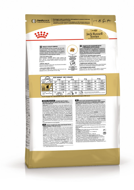 Royal Canin Jack Russell Terrier Adult сухой корм с птицей для взрослых собак породы Джек Рассел Терьер от 10 месяцев - 500 г