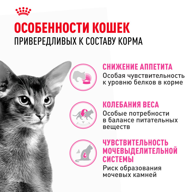 Royal Canin Exigent Protein Preference сухой корм для взрослых кошек привередливых к составу - 4 кг