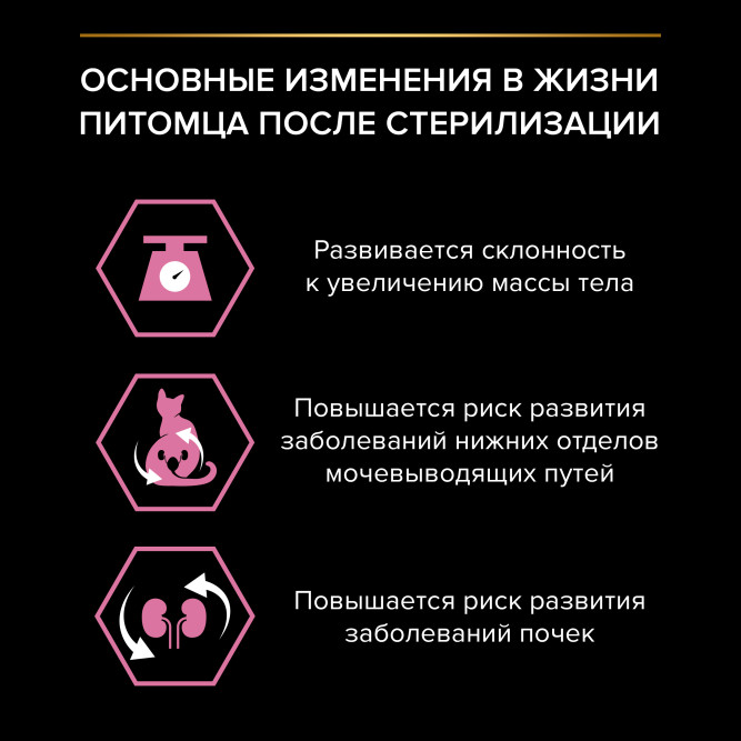 Pro Plan Adult Sterilised Delicate Digestion сухой корм для взрослых стерилизованных кошек с чувствительным пищеварением, с курицей - 1,5 кг