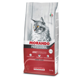 Morando Professional Gatto сухой корм для взрослых стерилизованных кошек с говядиной - 12,5 кг