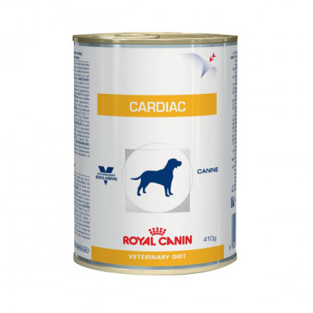 Royal Canin Cardiac Canine диетический консервированный корм для взрослых собак всех пород при сердечной недостаточности (4 стадия) - 410 г х 12 шт